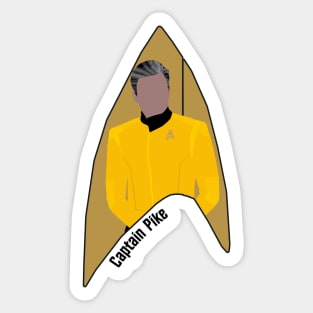 Captain Pike Enterprise Uniform Sticker